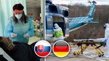 Slováci „předběhli“ Česko: Prvního pacienta v vážném stavu přijali v Dortmundu, pomáhá i Polsko