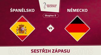 SESTŘIH: Španělsko - Německo 1:1. Remíza nakonec vyhovuje oběma