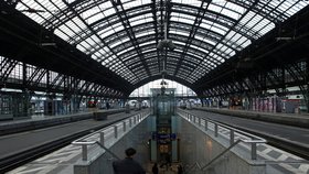Železniční stávka v Německu (21.4.2023)