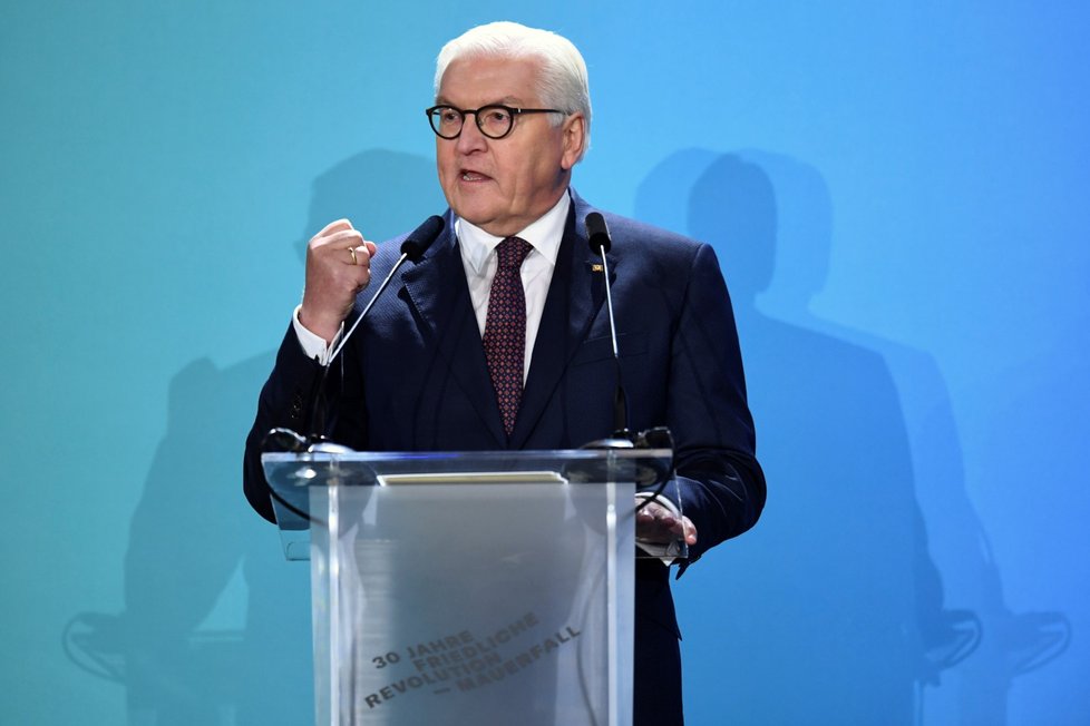 Steinmeier: V Německu od pádu berlínské zdi vyrostly další (9. 11. 2019).