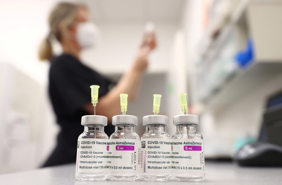 Očkování proti covid-19 vakcínou společnosti AstraZeneca v Německu (24. 3. 2021)