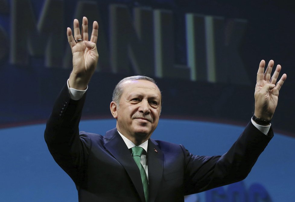 Turecký prezident Recep Erdogan