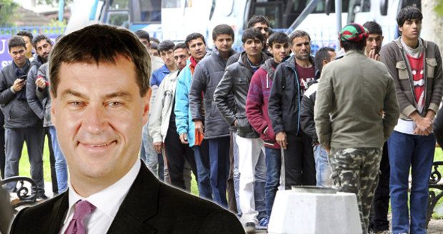 „Deportujme stovky tisíc uprchlíků.“ Bavorský ministr financí žádá tvrdý postup