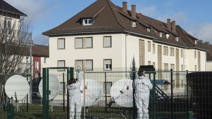 Vyšetřování útoku z konce ledna. Villingen-Schwenningen, Bádensko-Württembersko.