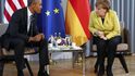 Obama a Merkelová
