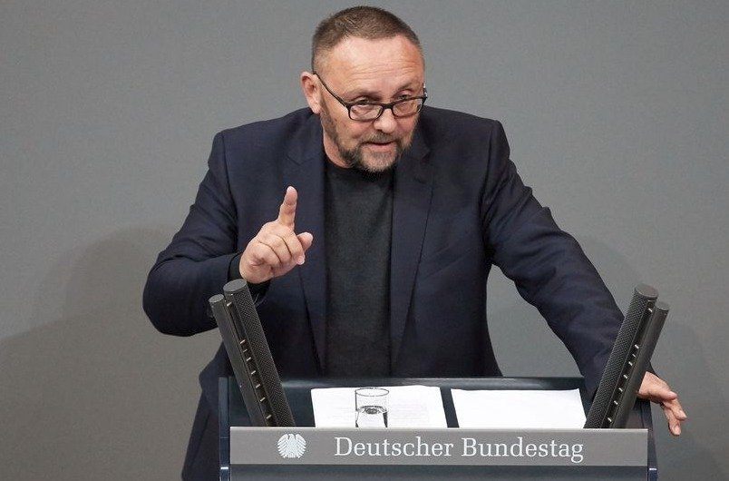 Poslanec a šéf regionální odbočky Alternativy pro Německo (AfD) v Brémách Frank Magnitz.
