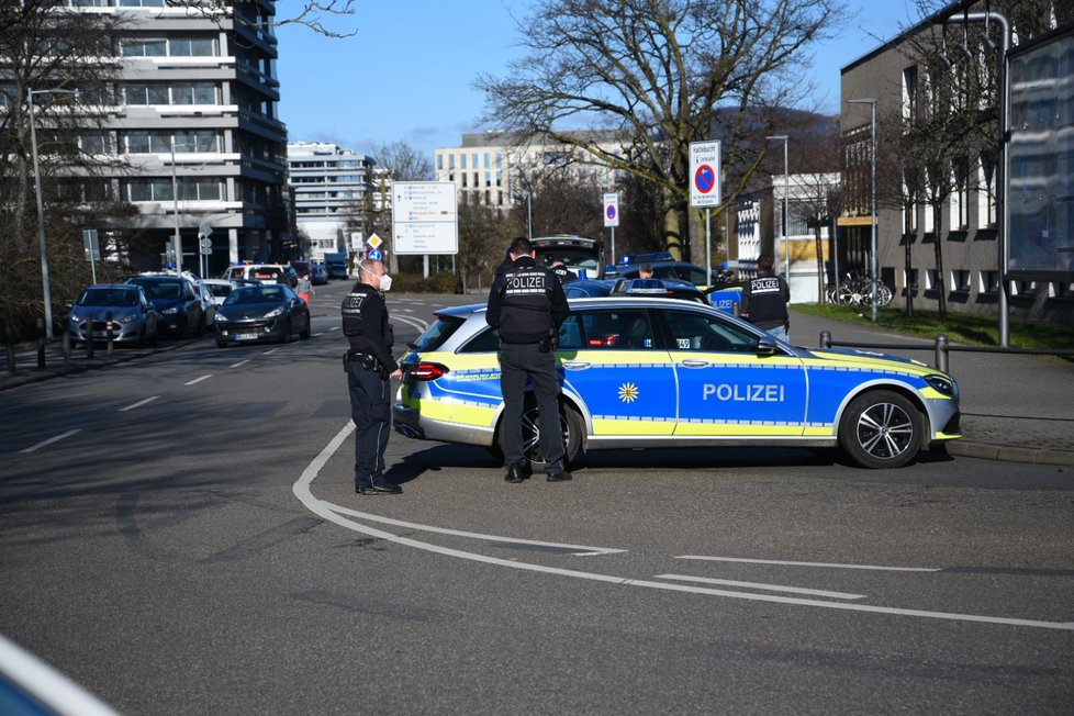 Útok v Heidelbergu na jihozápadě Německa (24. 1. 2022)