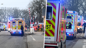 Útok ve vlaku v Německu: Dva mrtví, sedm zraněných!