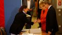 Německé parlamentní volby: Odvolila i kancléřka Angela Merkelová (CDU).