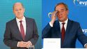 Kdo bude příštím kancléřem? Rozhodne se pravděpodobně mezi Olafem Scholzem (SPD) a Arminem Laschetem (CDU).