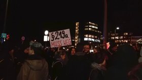 Za zrušení paragrafu 219a se vedou protesty