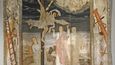 Malé postní plátno bylo zhotoveno roku 1573 pro vedlejší oltář Jánského kostela. V jeho hlavním poli je zobrazeno Ukřižování, doprovázené dalšími scénami z Nového zákona.