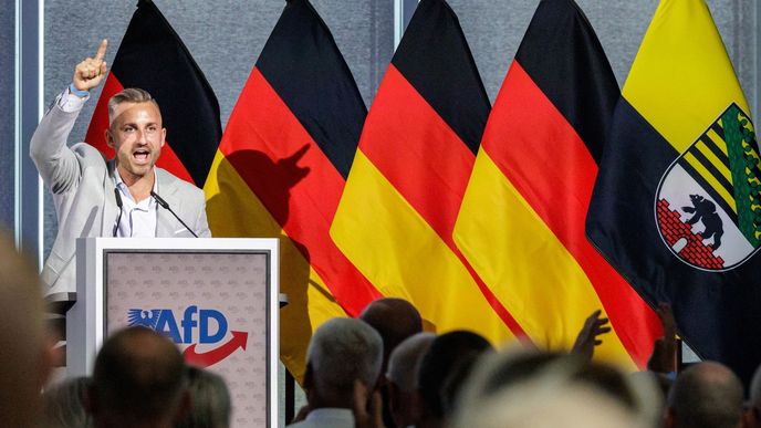 Kandidát AfD Ulrich Siegmund si dělá naděje, že změní Sasko-Anhaltsko. Kandidát AfD Ulrich Siegmund si dělá naděje, že změní Sasko-Anhaltsko.