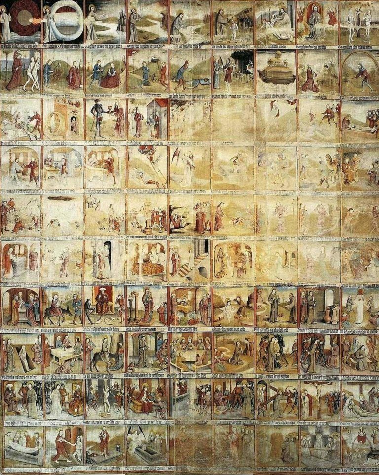 V Městské muzeum v Žitavě je umístěné velké postní plátno v jedné z nejstarších budov města a to v kostele Svatého Kříže.