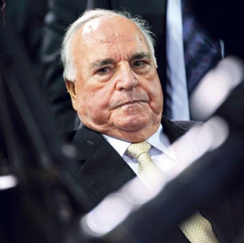 německý exkancléř Helmut Kohl