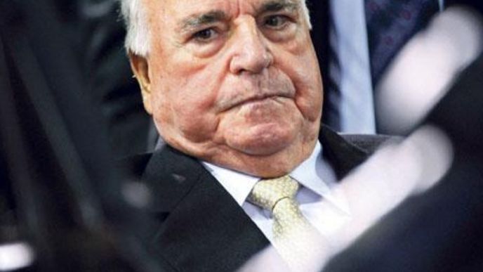 německý exkancléř Helmut Kohl