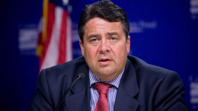 Německý vicekancléř a ministr hospodářství Sigmar Gabriel