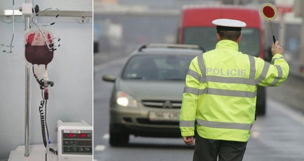 Těžce nemocného policistu chtějí zachránit  jeho kolegové. Hledají mu vhodného dárce