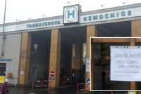 Zákaz návštěv kvůli chřipce. Thomayerova nemocnice zavřela už čtyři oddělení