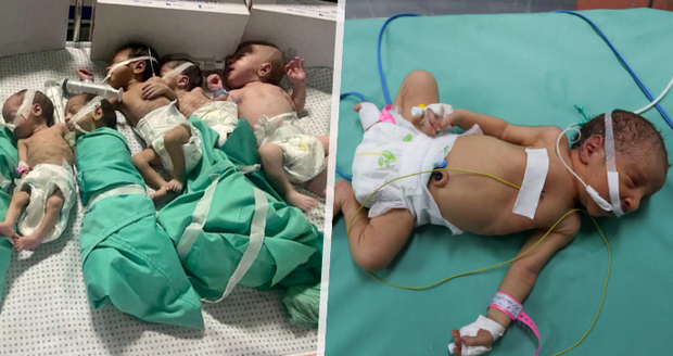 Šílená situace v nemocnicích v Gaze: Prochladlá miminka balí do fólií!