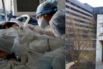 Některé pražské nemocnice už mají jen jednotky volných lůžek pro pacienty s nemocí covid-19. Volné kapacity se snižují a situace se někdy mění i z hodiny na hodinu. Nemocnice proto musí omezovat i akutní péči. (foto z 17. února 2021)