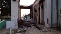 Nemocnice Lékařů bez hranic v afghánském Kunduzu po bombardování patrně americkými letouny