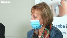 Primářka kliniky infekčních a parazitárních nemocí Nemocnice Na Bulovce Hana Roháčová.