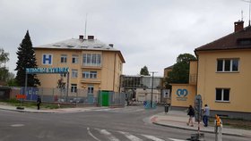 Nemocnice v Nymburce.