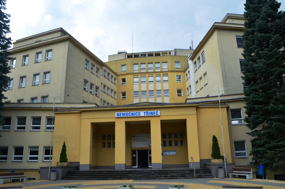 Nemocnice Třinec, které místní říkají na Sosně.