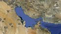 Neoznačený Perský záliv v aplikaci Google Maps