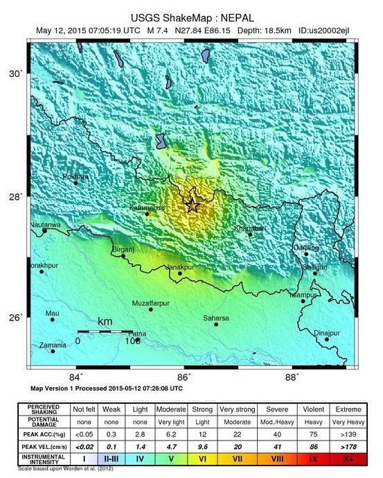 Nepálem otřáslo další silné zemětřesení