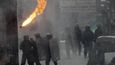 Nepokoje v Kyjevě si vyžádaly první mrtvé (22. ledna 2014)