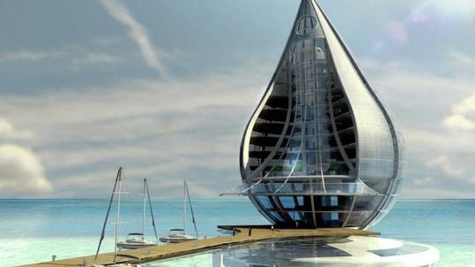 Inovativní koncept „Water Droplet resort“ měl být architektonickým zázrakem ve tvaru kapky vody od Orlando De Urrutia. Jedná se o první budovu, která přeměňuje vzduch na vodu pomocí sluneční energie. Realizace ale skončila ve vzduchoprázdnu. Představen byl v roce 2009.