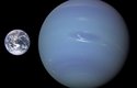 Srovnání velikostí Neptunu a Země