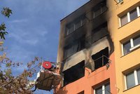 V Neratovicích zemřela matka v plamenech, otec s dítětem byli při požáru pryč