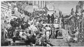 Nero křesťany mučil tzv. římskou svící