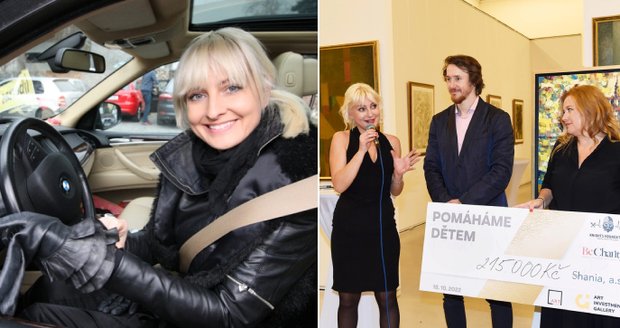 Bára před akcí měla lehkou autonehodu