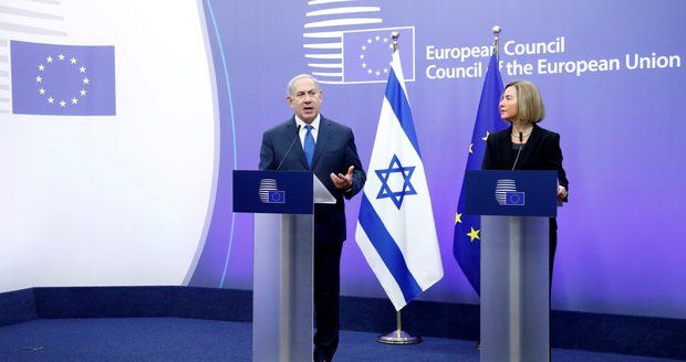 Netanjahu v Bruselu: Uznání Jeruzaléma není překážkou mírového procesu
