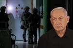 Netanjahu: Do nemocnic jdeme kvůli rukojmím.