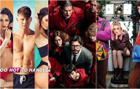 Too Hot to Handle, Money Heist, Final Table: Nejlepší seriály na Netflixu, které vám nedají spát