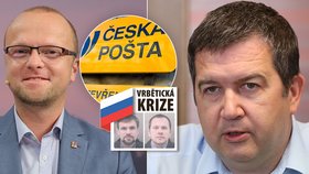 Hamáčkova rychlá pomsta: Netolický přišel o místo v České poště, šéf ČSSD mu nezvedá ani mobil
