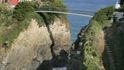 Netradiční dům na skalním útesu v anglickém městečku Newquay Netradiční dům na skalním útesu v anglickém městečku Newquay