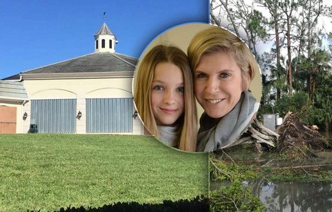 Katka Neumannová poslala dceru (13) na Floridu: Školu zničil hurikán!