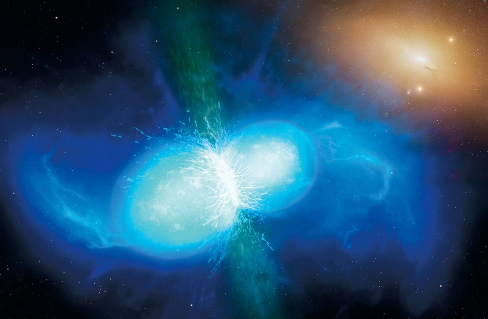 Srážka neutronových hvězd