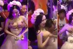Osahávání nevěst je v Číně tradicí.