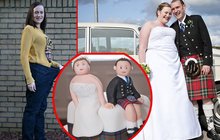 Proměna nevěsty: Zhubla 40 kilo! Kvůli vypasené figurce na dortu