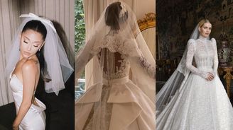 Nejkrásnější nevěsty roku 2021: Jaké šaty a doplňky vítězily?