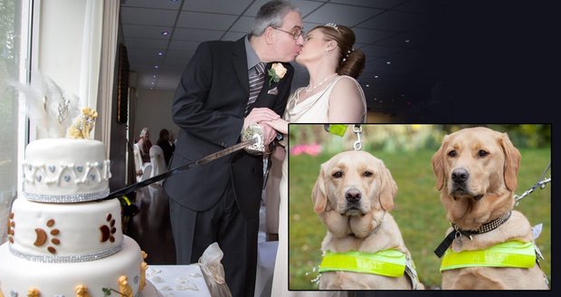 Láska slepeckých psů: Jejich páníčci se do sebe také zamilovali a vzali se!