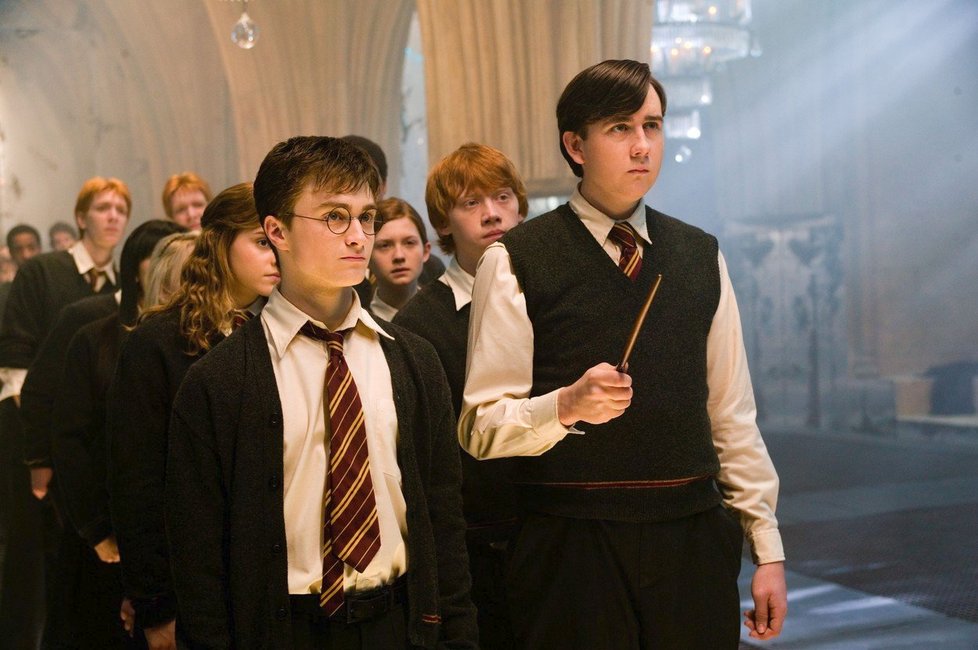 Harry Potter a Fénixův řád, Matthew Lewis s Danielem Radcliffem