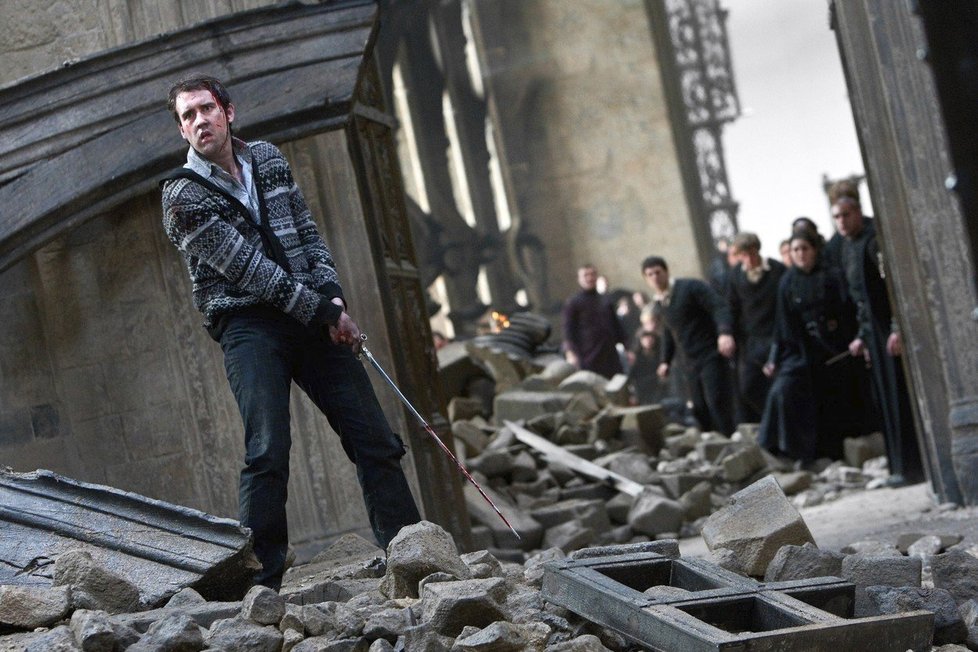 Matthew Lewis jako Neville Longbottom ve filmu Harry Potter a relikvie smrti